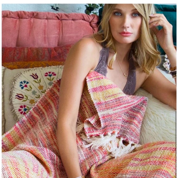 Blood Orange Chunky Yarn Multicolor Throw
Blanket - Picture 3 of 6